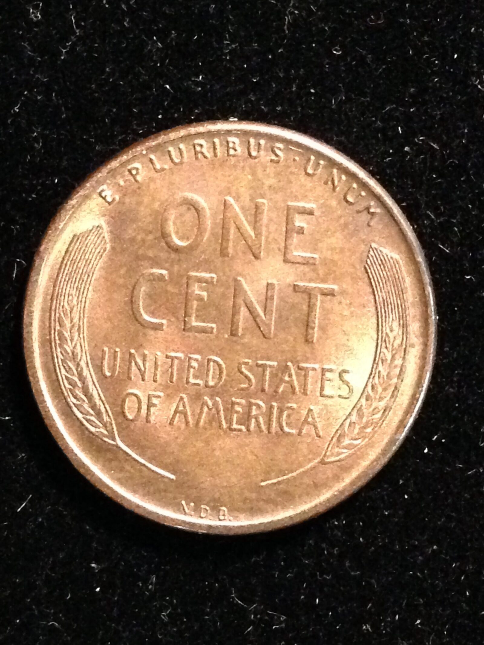 1909 VDB Lincoln Cent MS-64 RB - Image 2