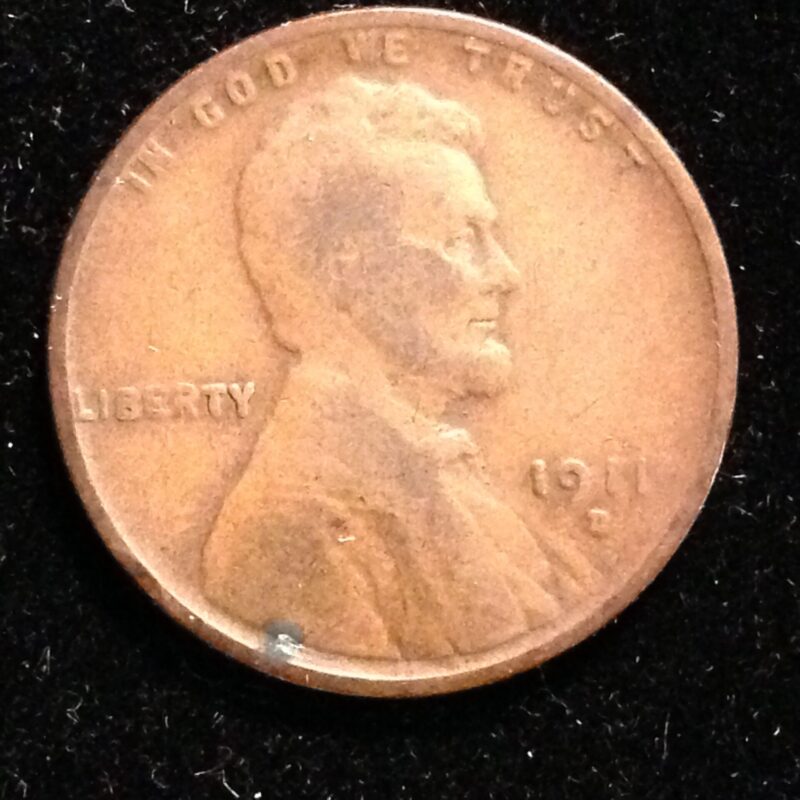 1911-D Lincoln Cent VG