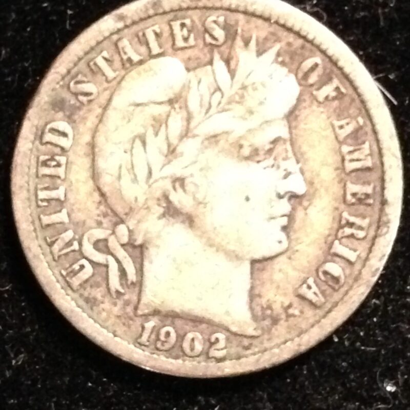 1902 Barber Dime G