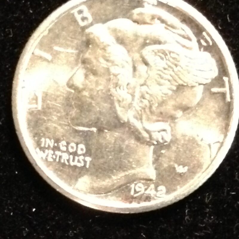 1942-D Mercury Dime Gem BU