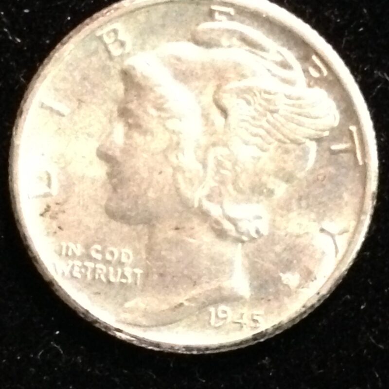 1945 Mercury Dime VG-VF