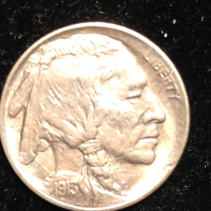 1913 Buffalo Nickel Ty I AU