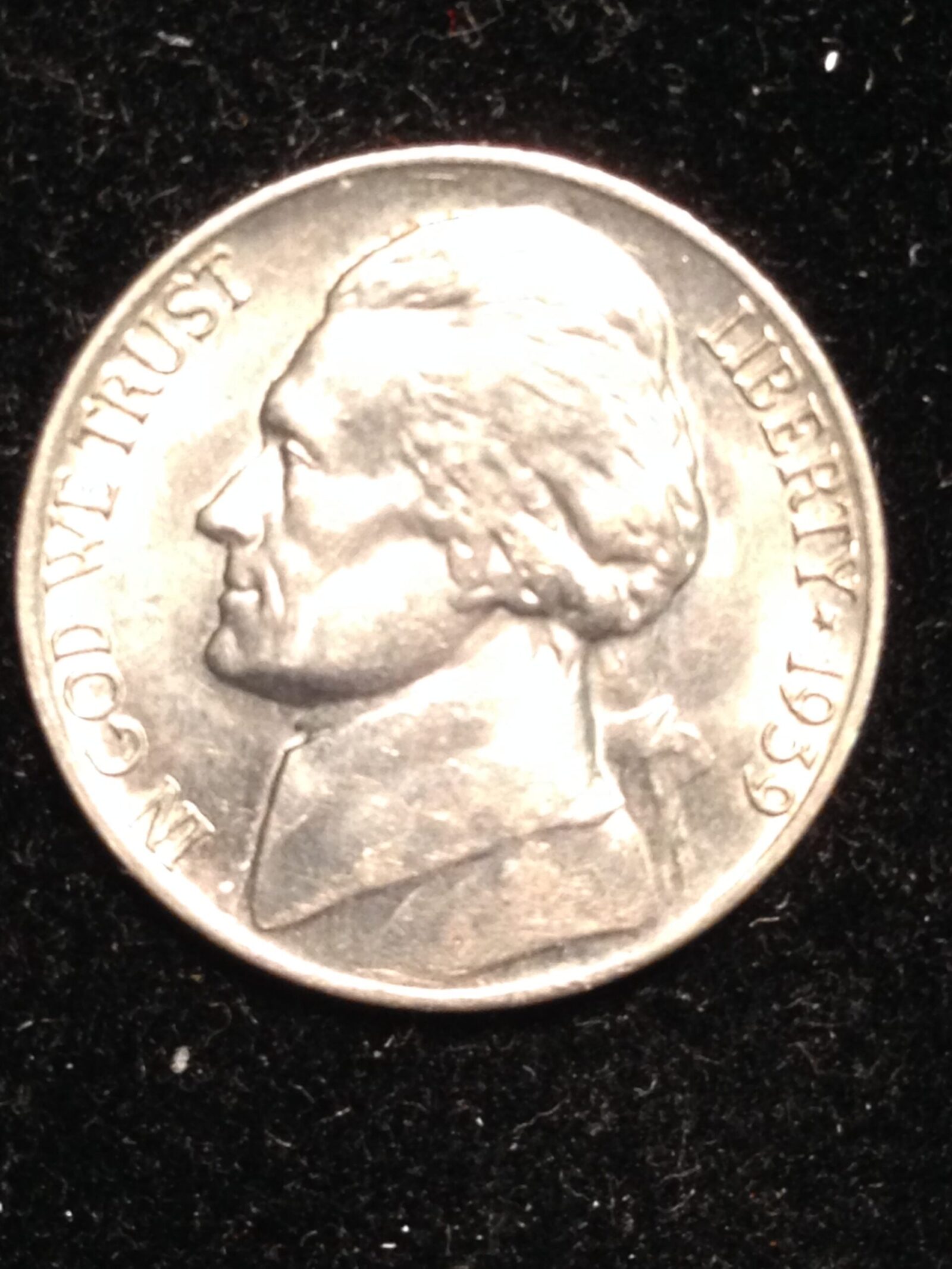 1939 Jefferson Nickel Ty II MS-64