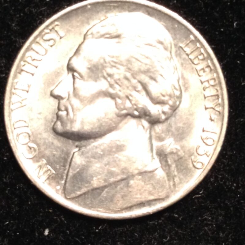 1939 Jefferson Nickel Ty II MS-64
