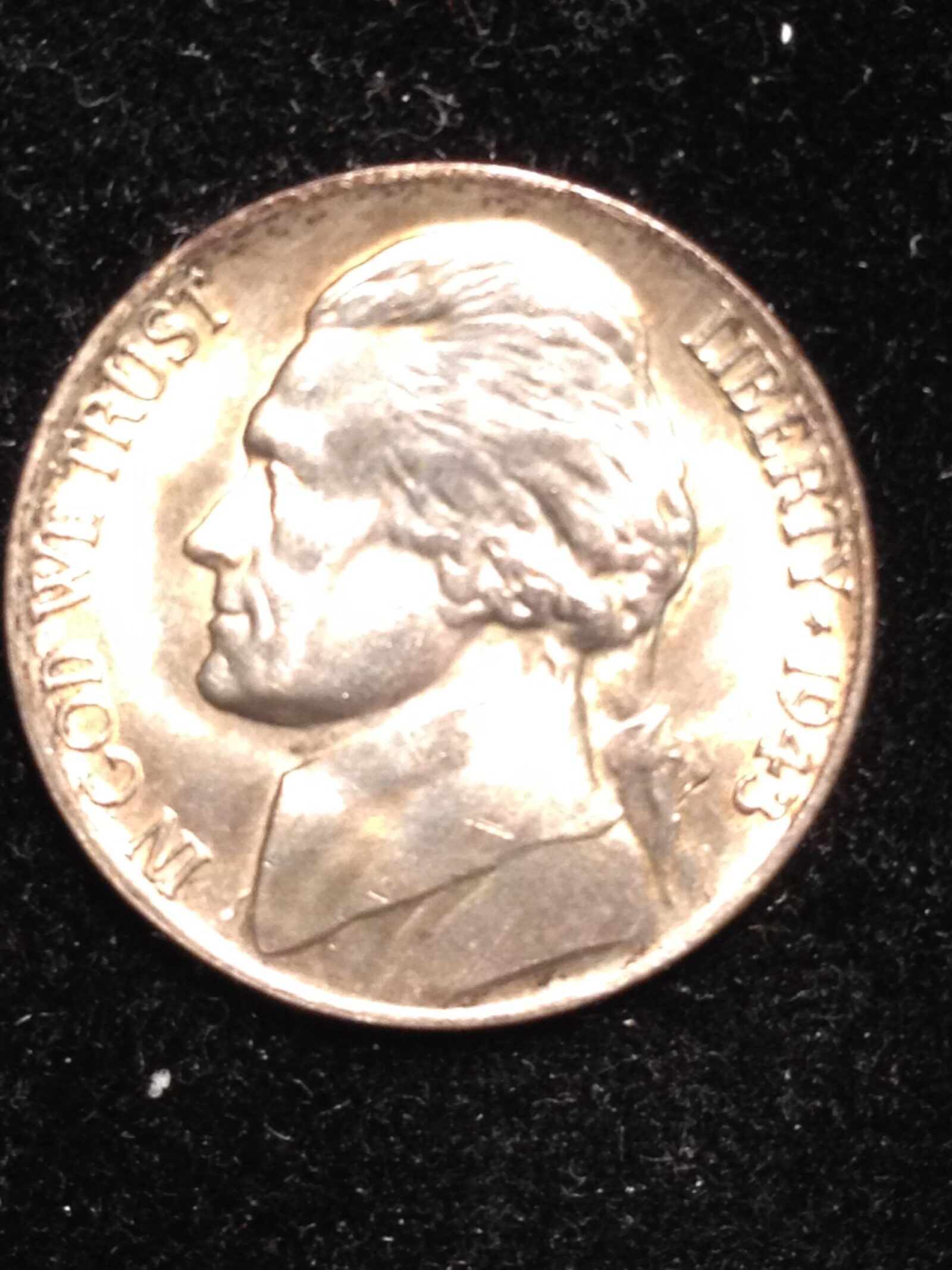 1943-P War Time Nickel MS-63