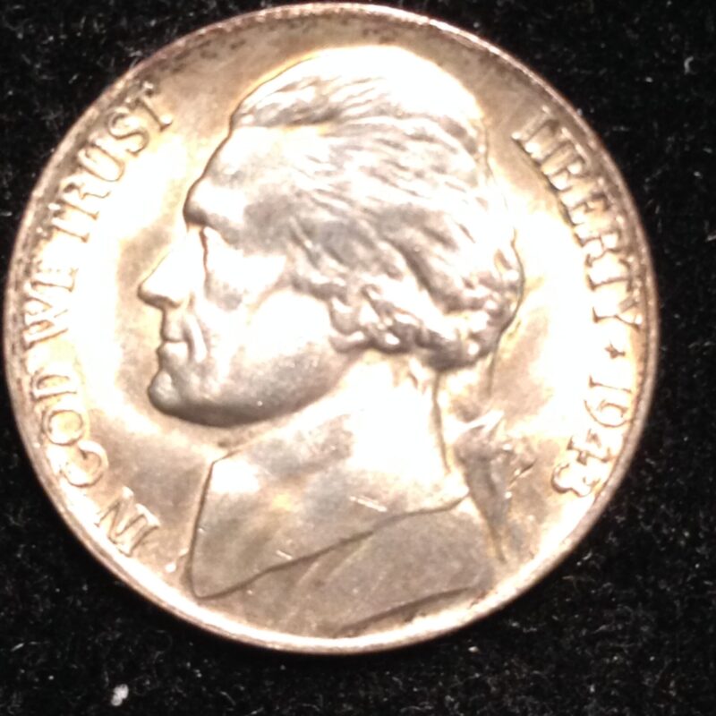 1943-P War Time Nickel MS-63