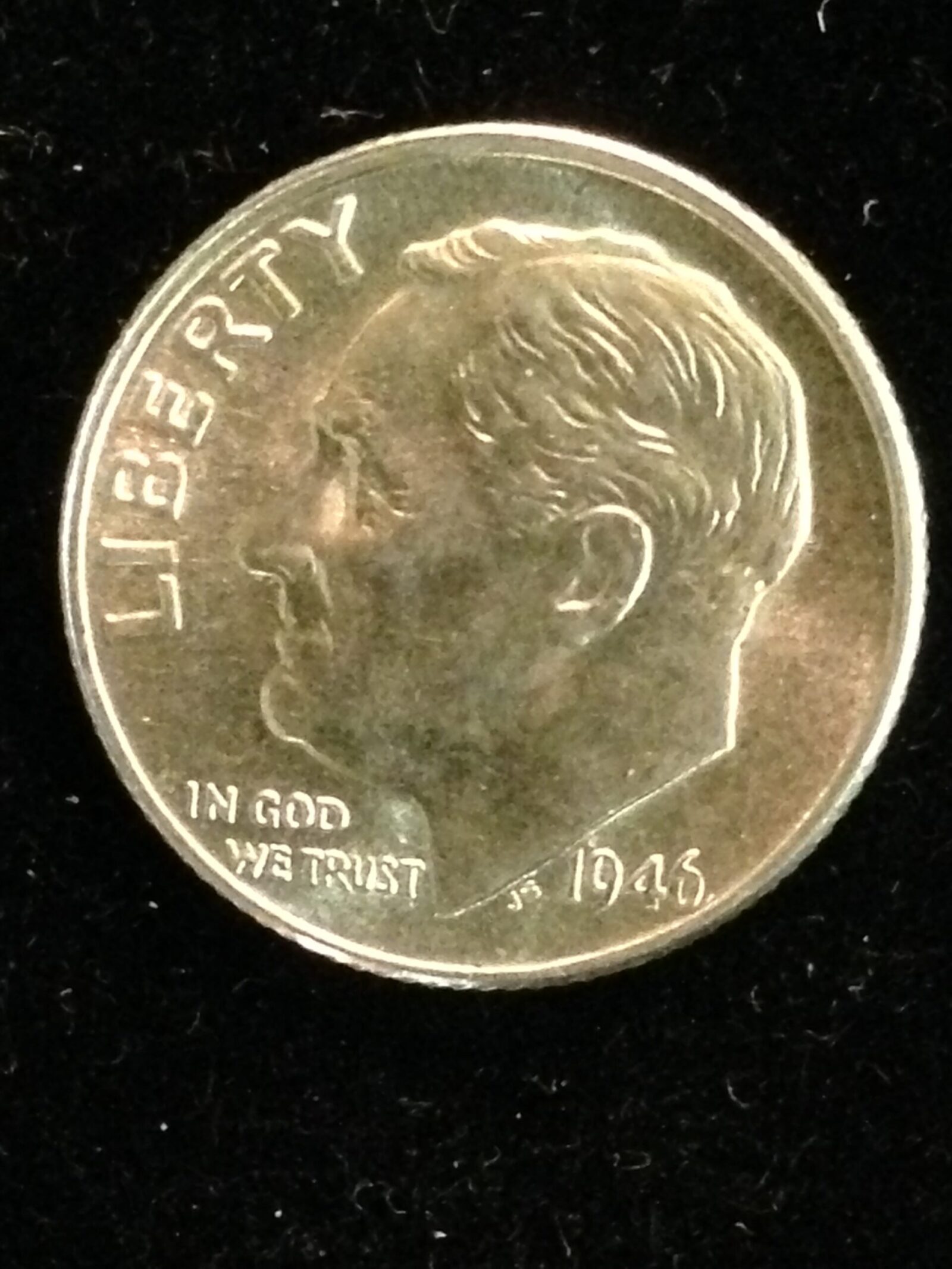1946 Roosevelt Dime MS-64