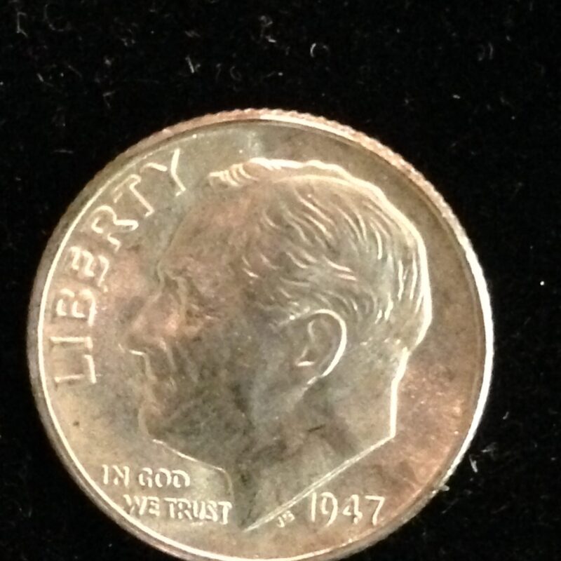 1947 Roosevelt Dime MS-64