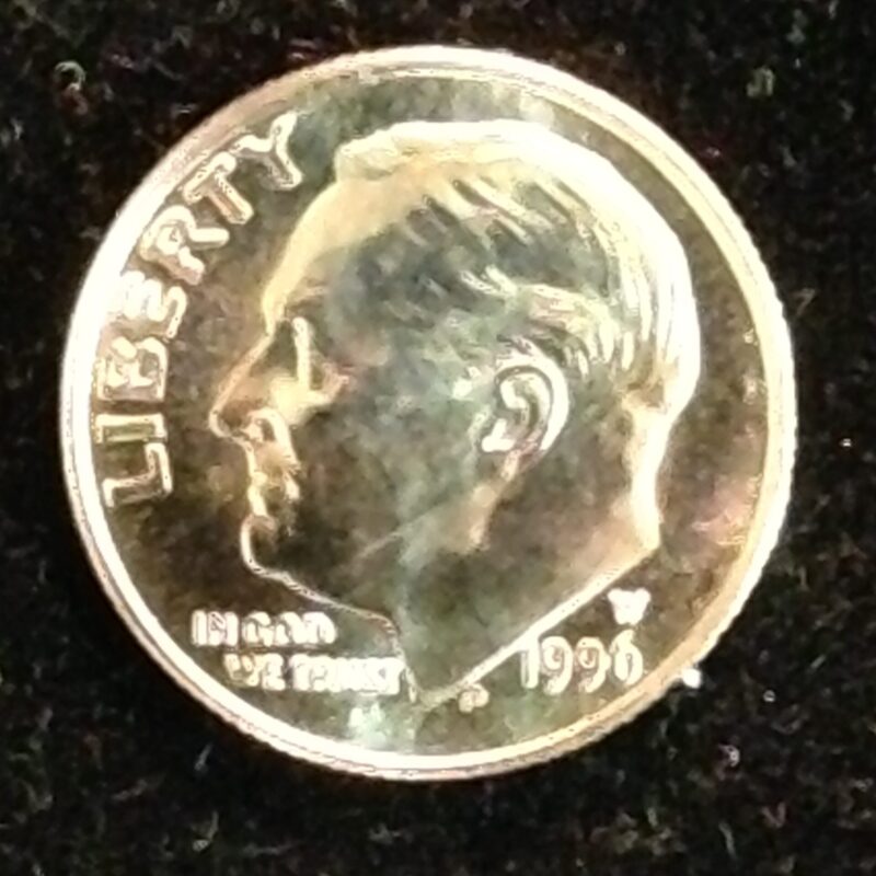1996-W Roosevelt Dime  MS-63