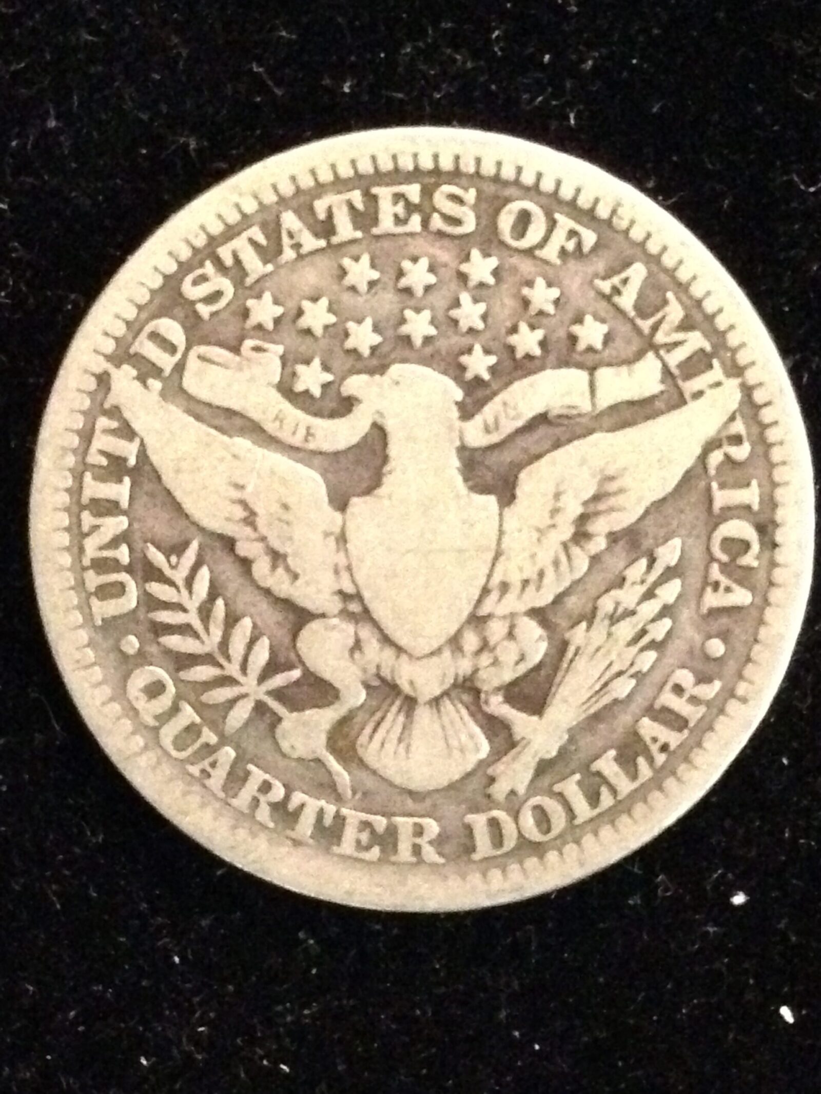 1914 Barber Quarter F - Image 2
