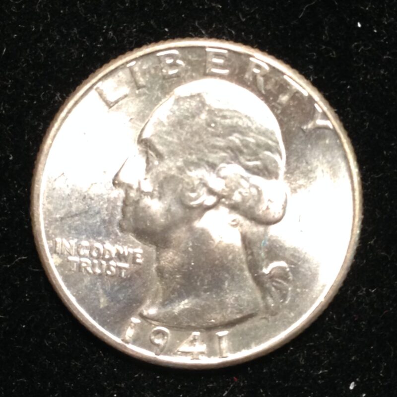 1941 Washington Quarter Ch BU