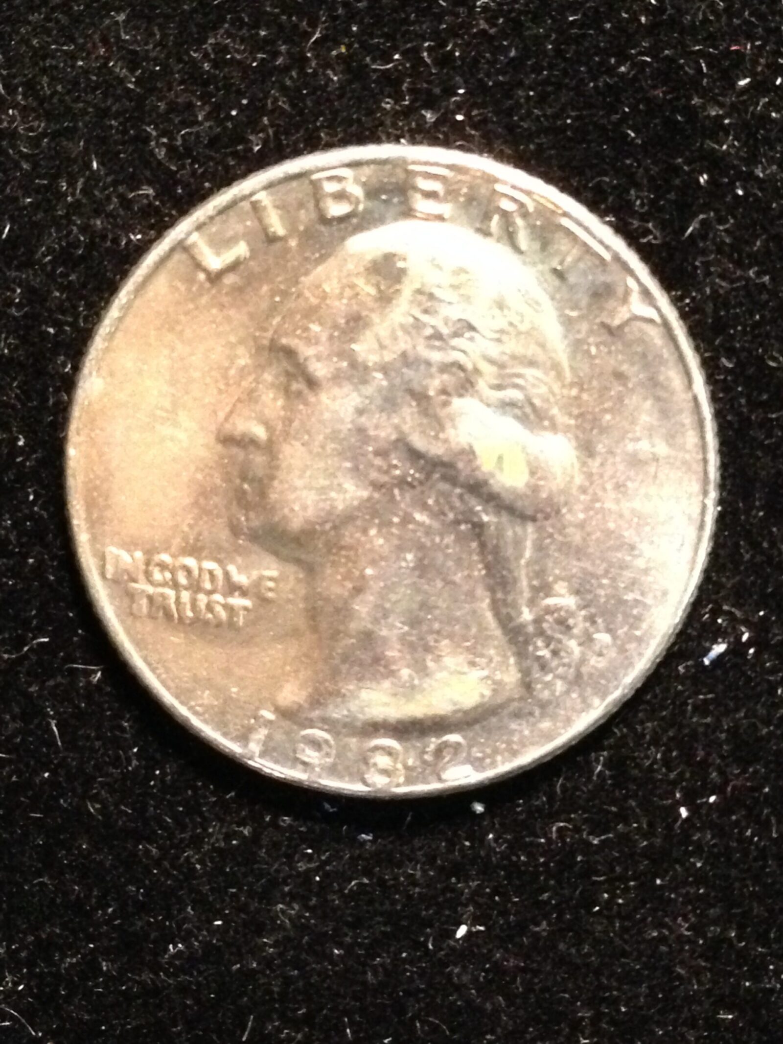 1982-P Washington Quarter ChBU