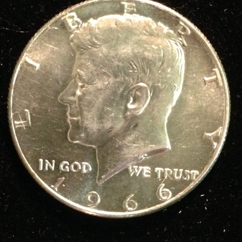 1966 Kennedy Half Dollar SMS