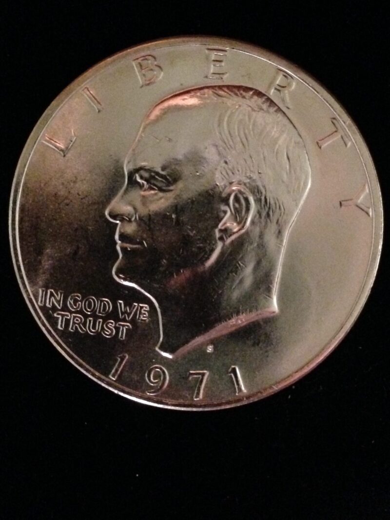 1971-S Eisenhower Dollar 40% Silver ChBU