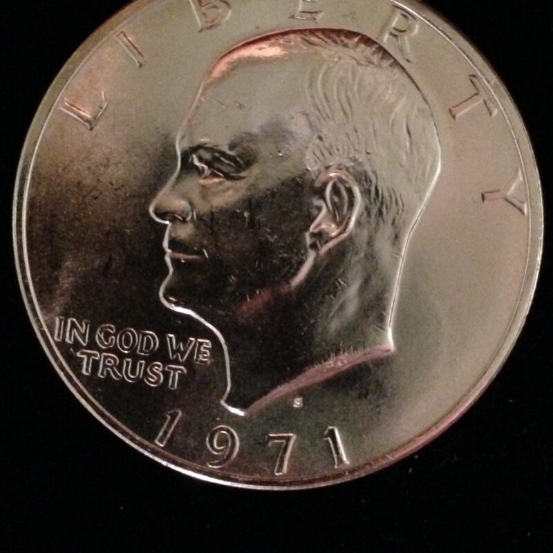 1971-S Eisenhower Dollar 40% Silver ChBU