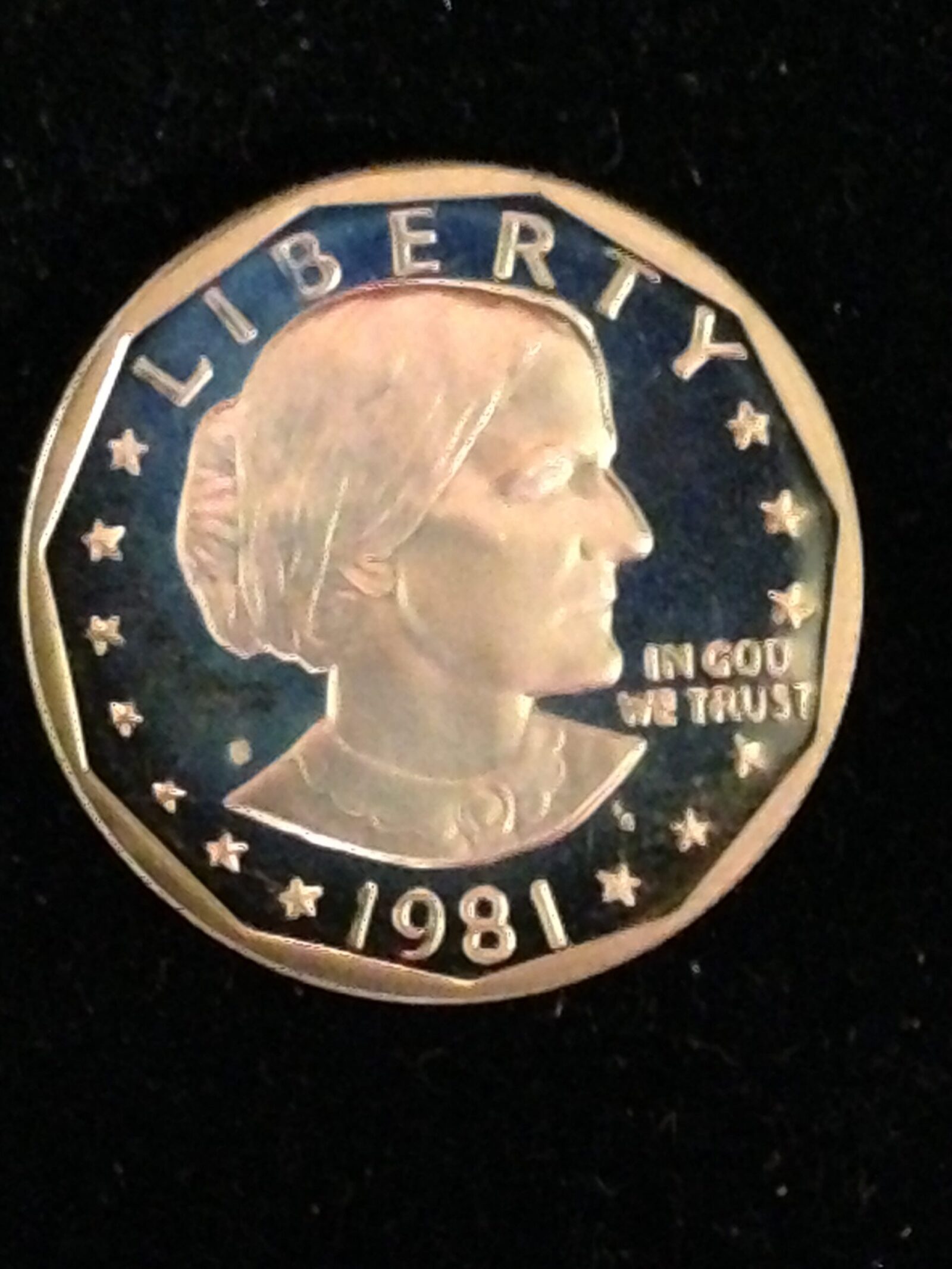 1981-S Susan B. Anthony Dollar Gem Proof Ty I