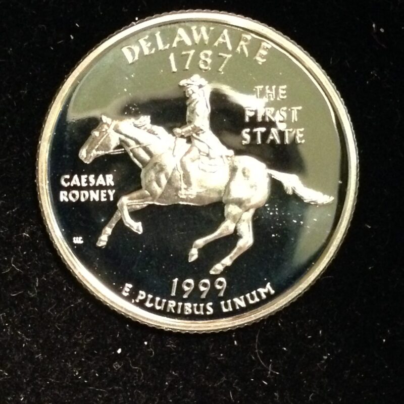1999-S Delaware St. Quarter Gem Proof