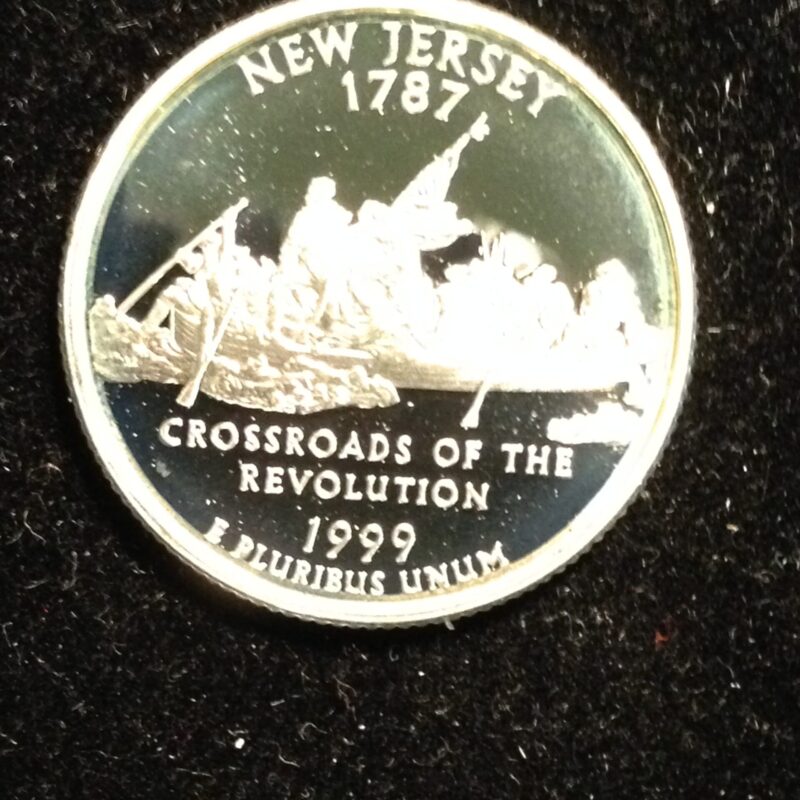 1999-S New Jersey St. Quarter Gem Proof