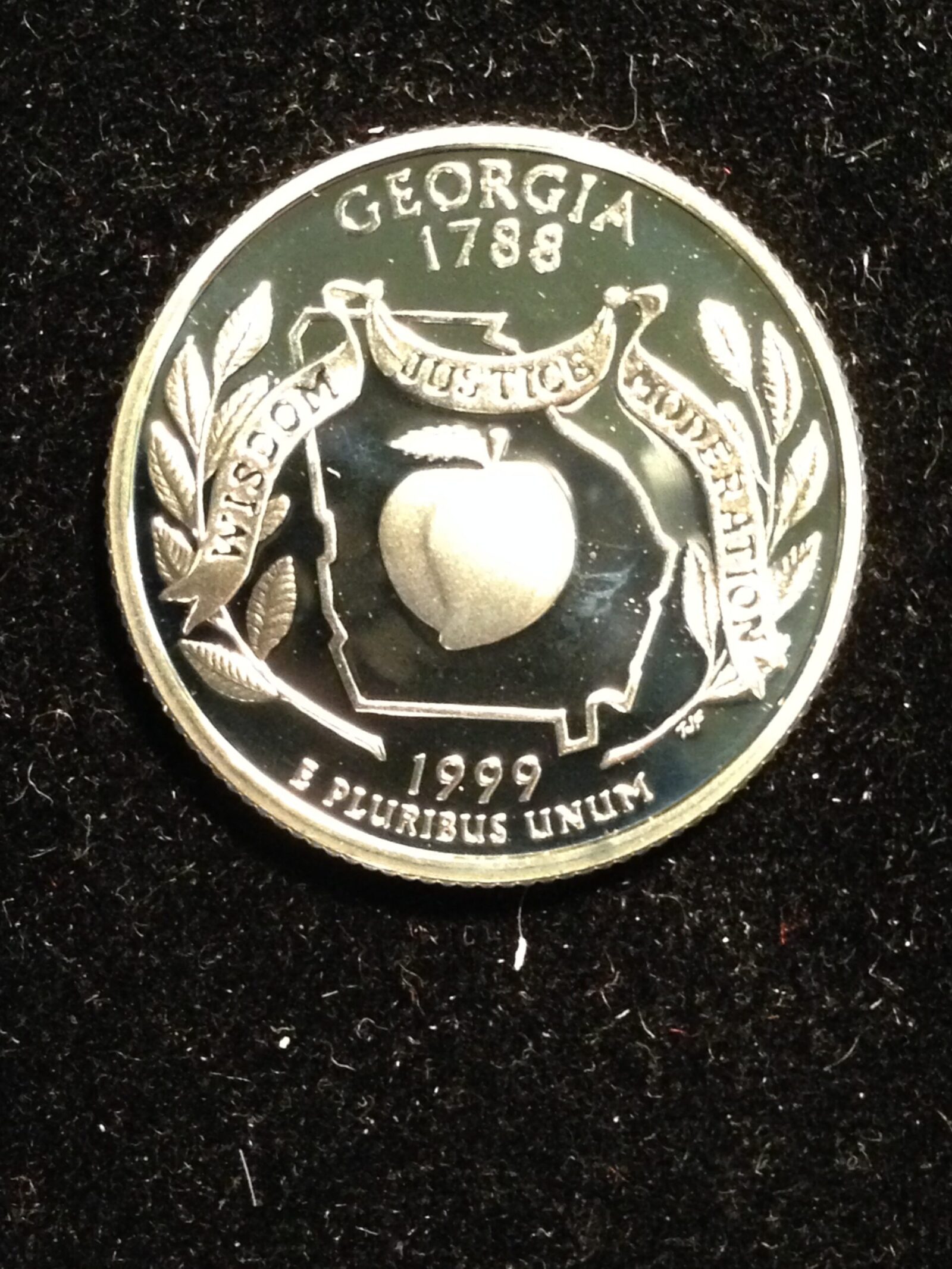1999-S Georgia St. Quarter Silver Gem Proof