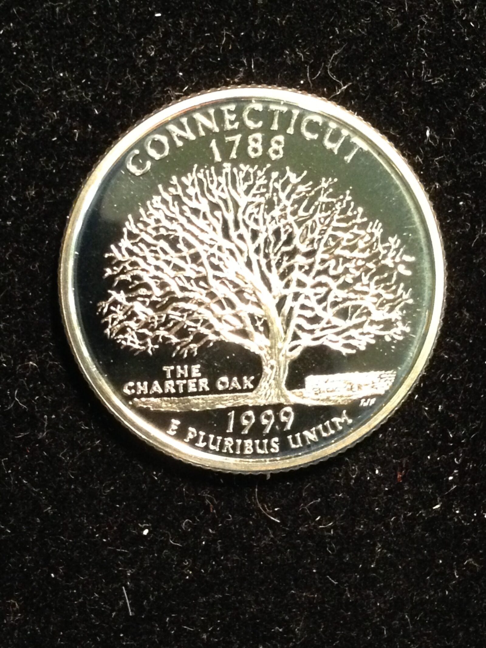 1999-S Connecticut St. Quarter Gem Proof