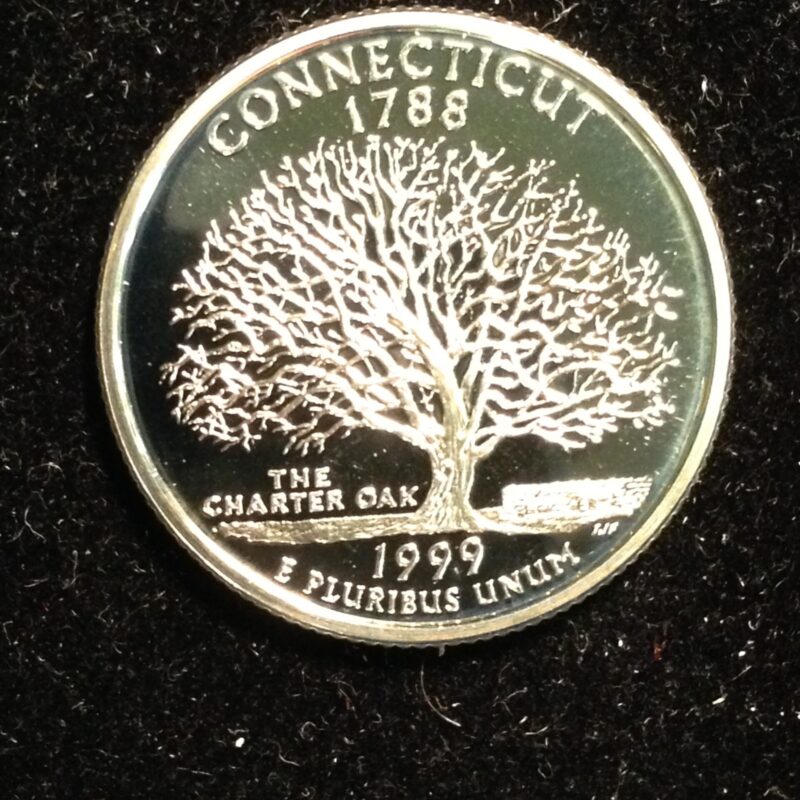 1999-S Connecticut St. Quarter Gem Proof