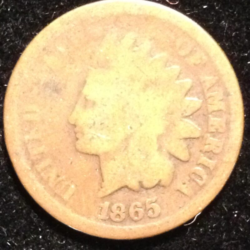 1865 Indian Cent G