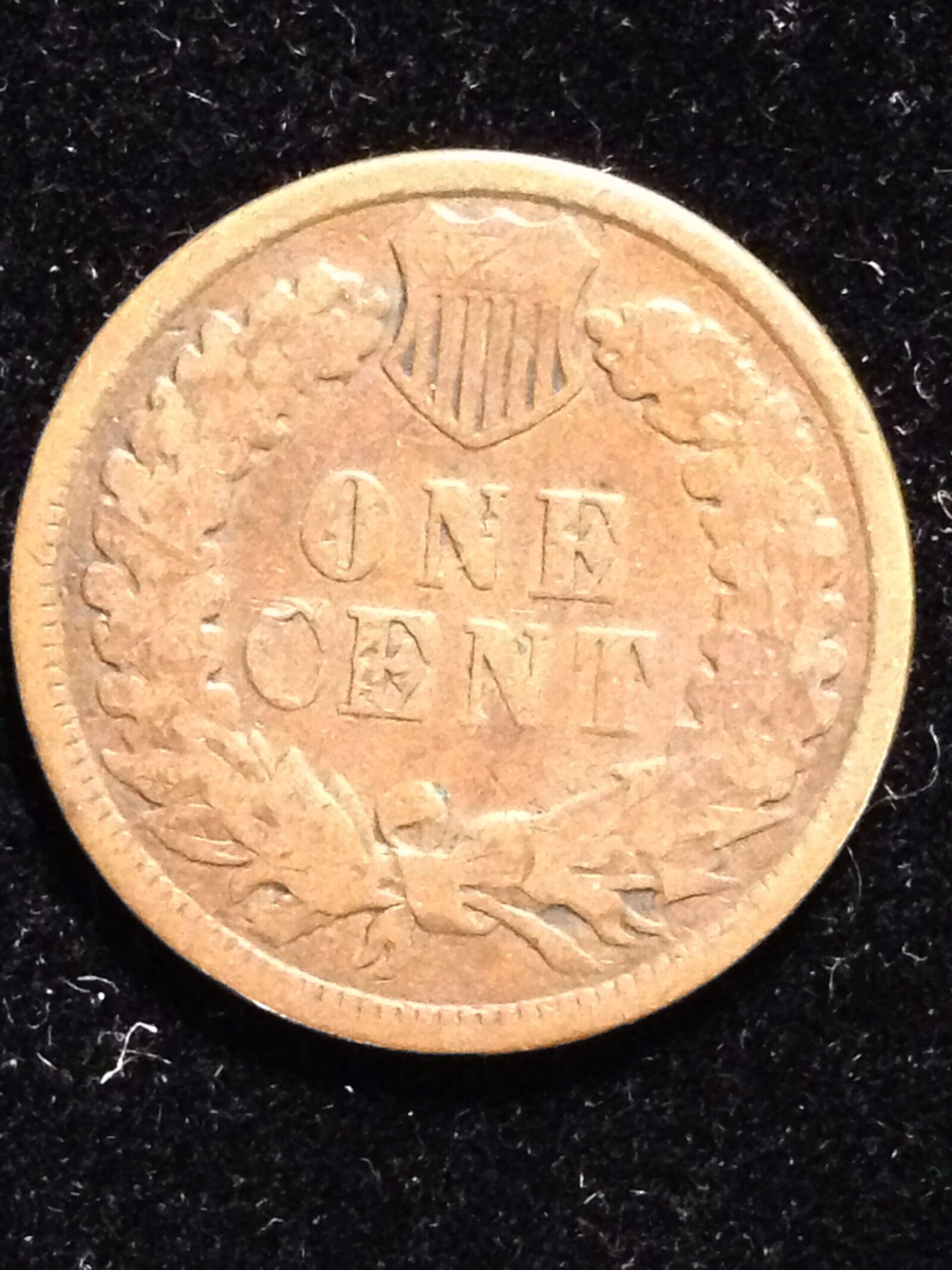 1881 Indian Cent F - Image 2