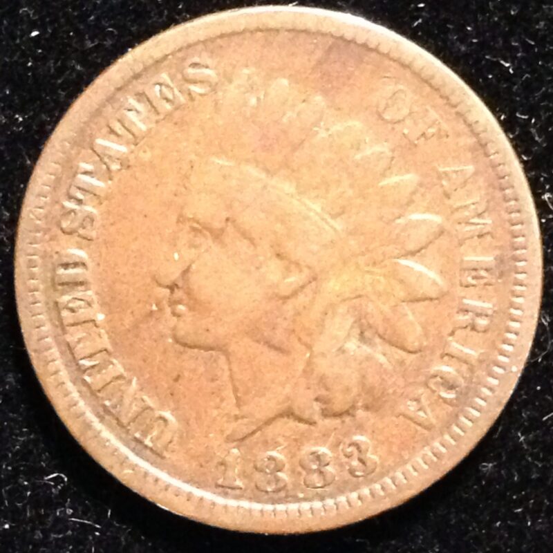 1883 Indian Cent F