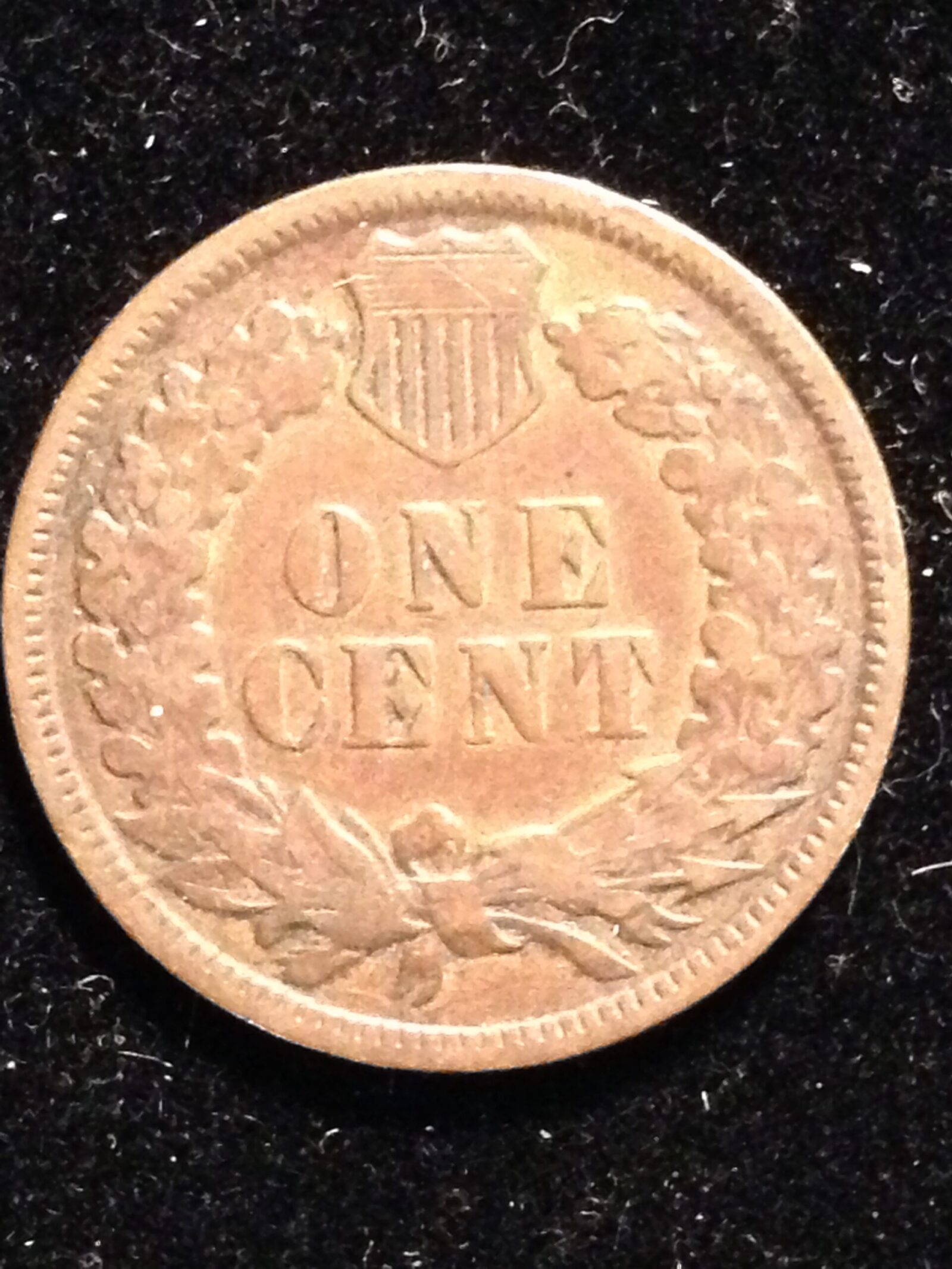 1883 Indian Cent F - Image 2