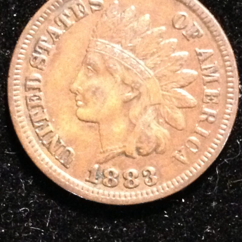 1883 Indian Cent XF