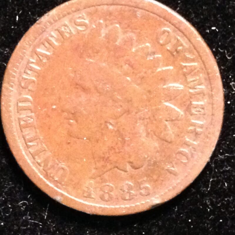 1885 Indian Cent AG/G