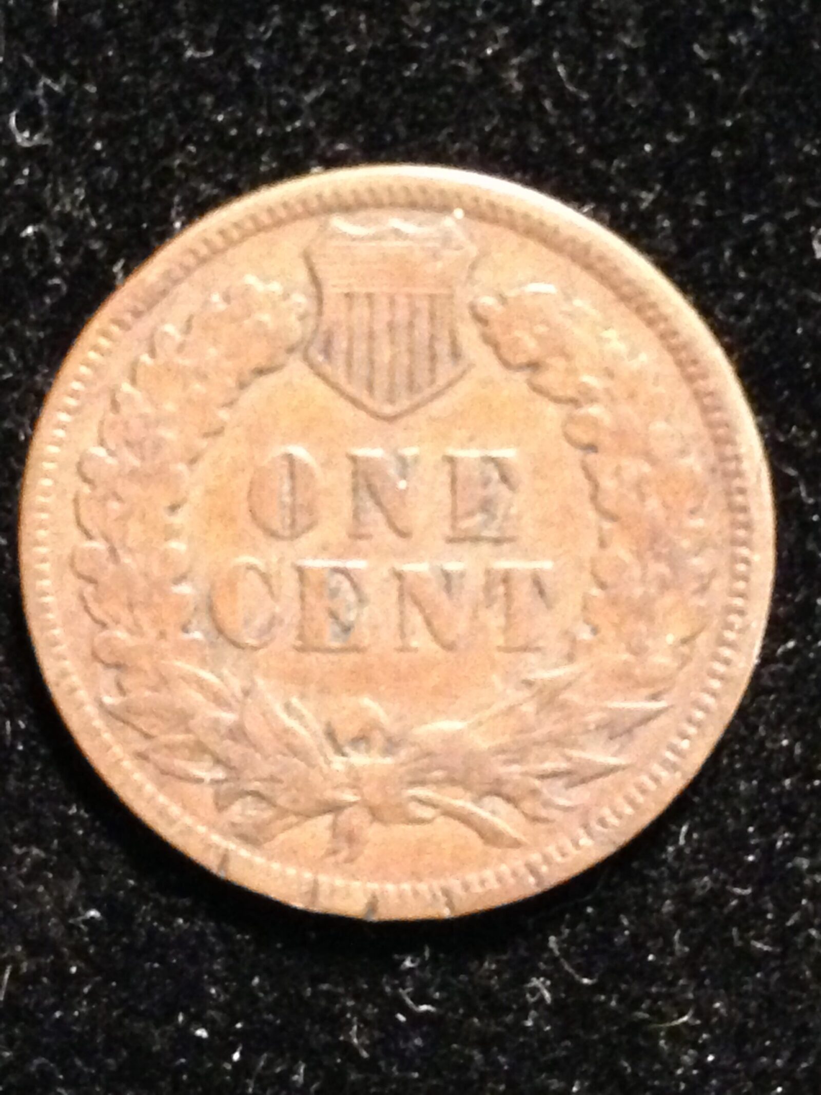 1889 Indian Cent F - Image 2