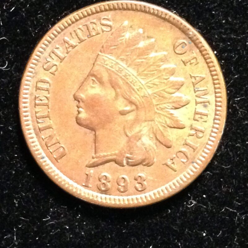 1893 Indian Cent VF