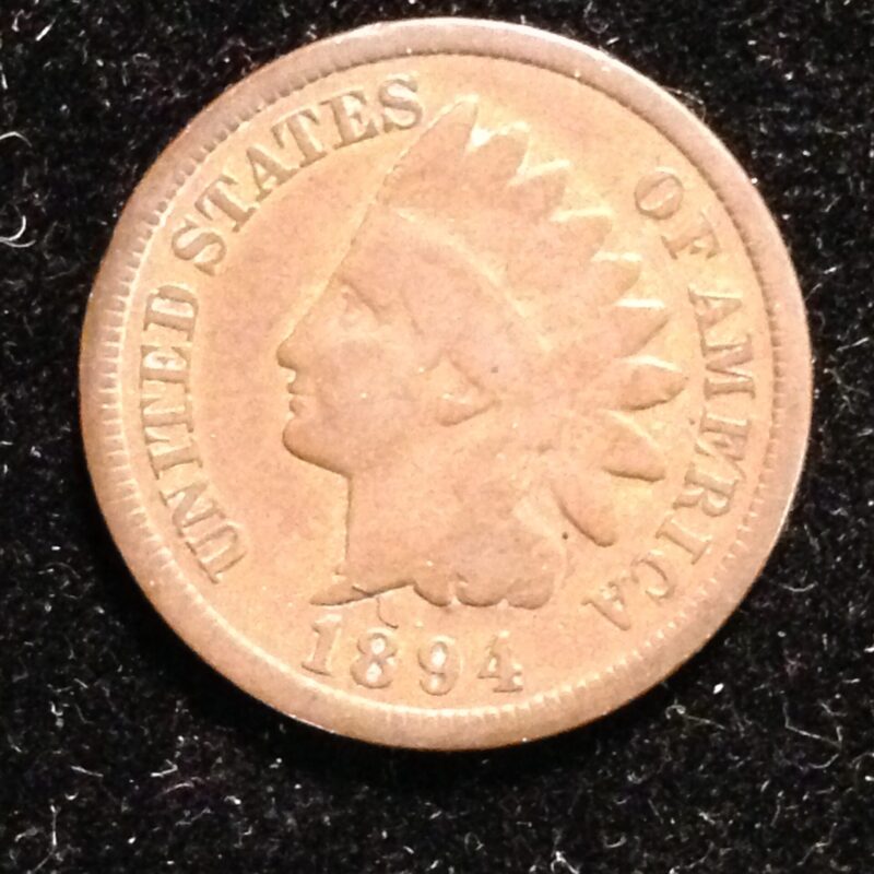 1894 Indian Cent VG