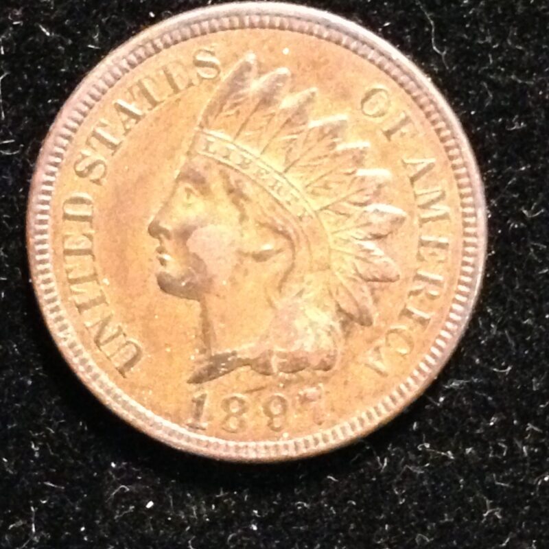 1897 Indian Cent XF