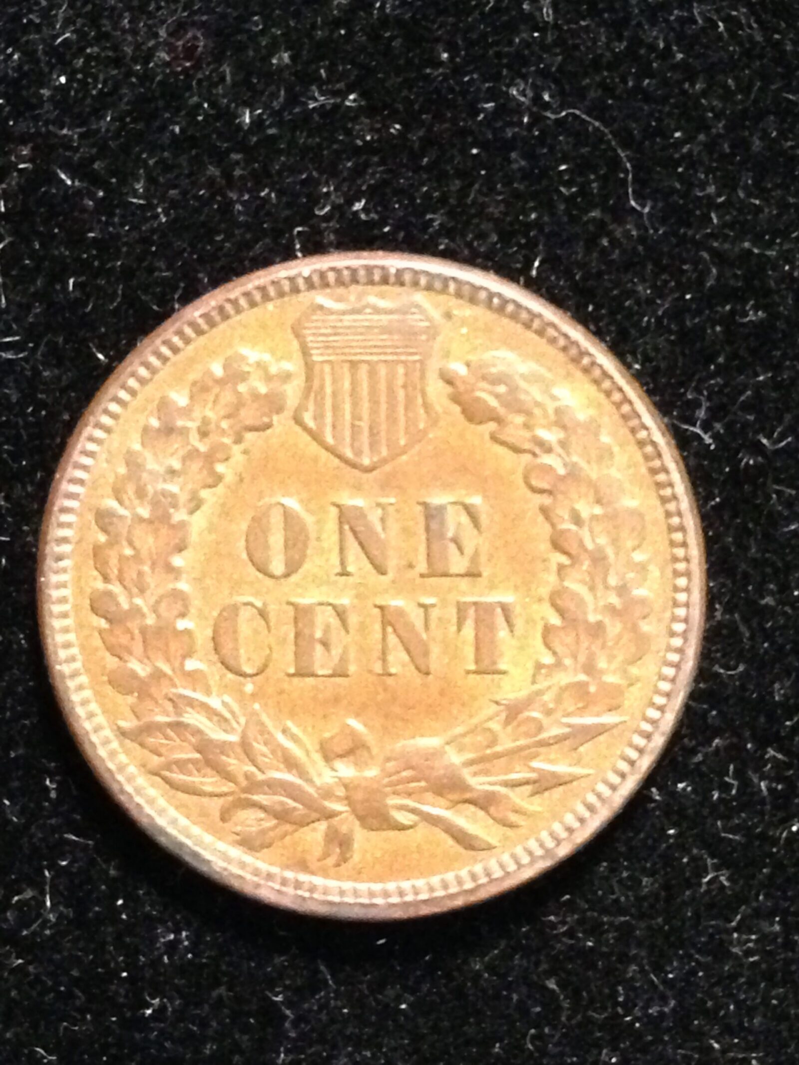 1897 Indian Cent F - Image 2