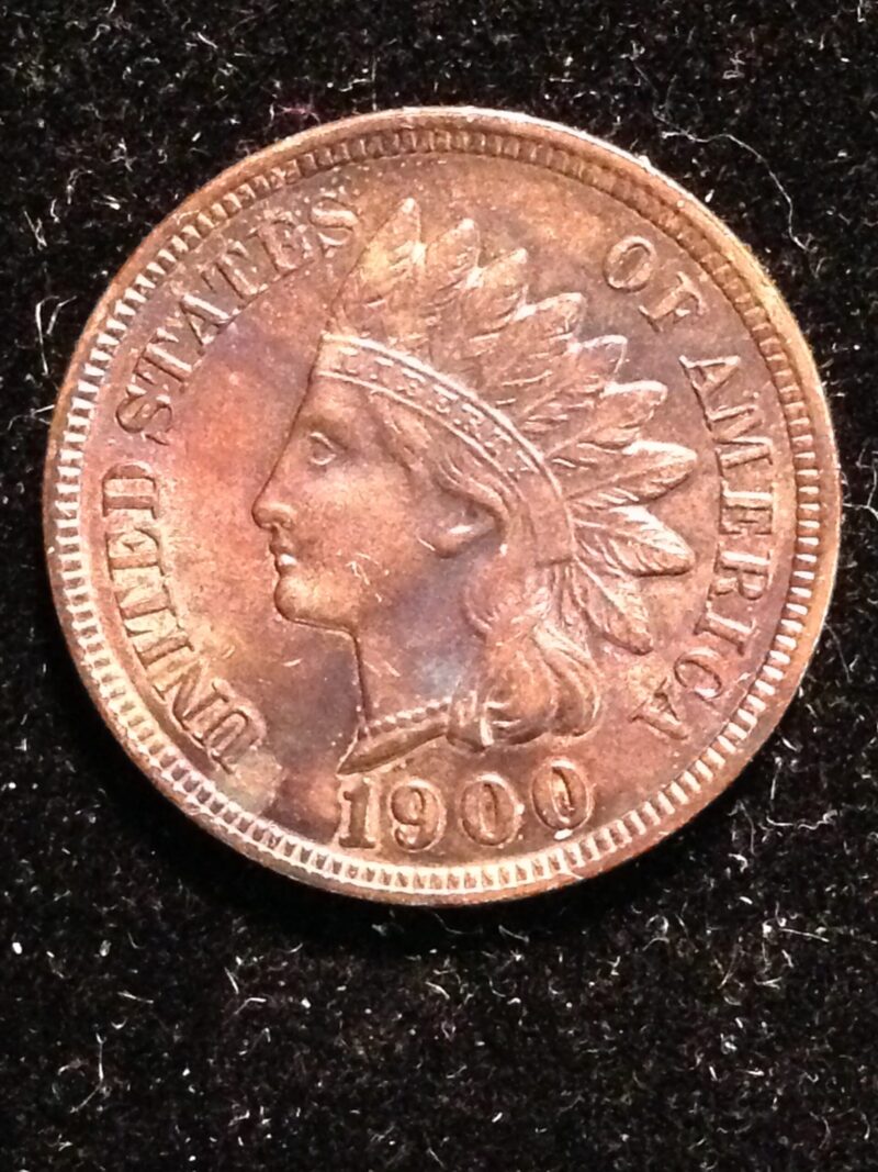 1900 Indian Cent VF