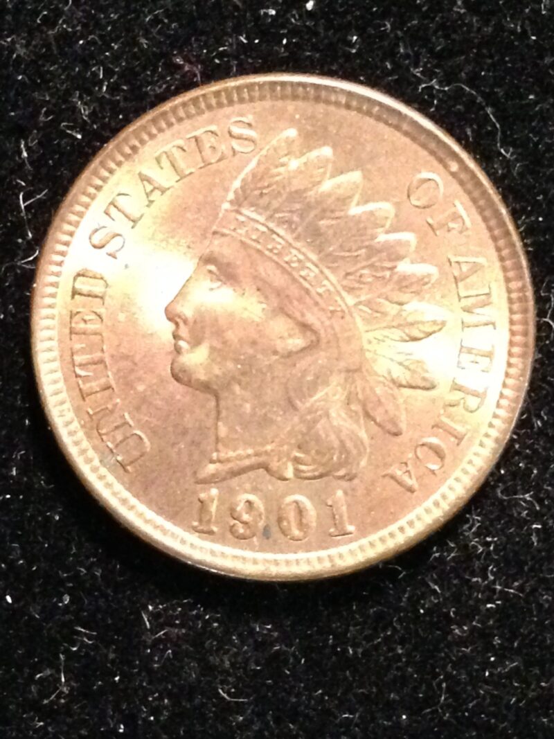 1901 Indian Cent VF