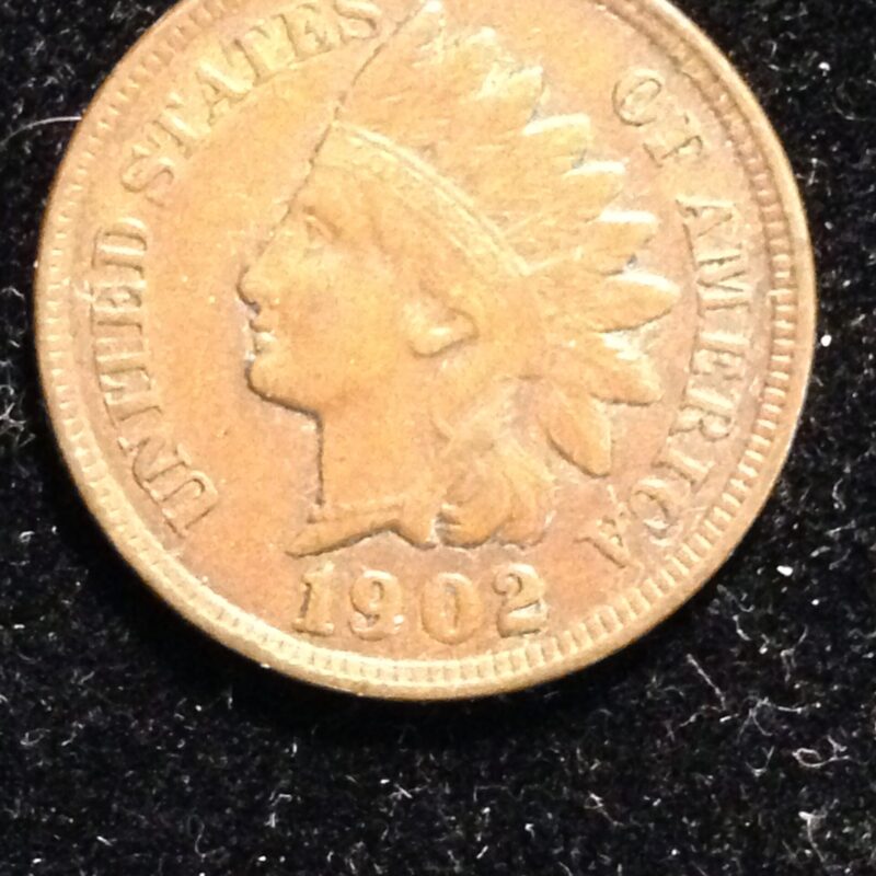 1902 Indian Cent XF