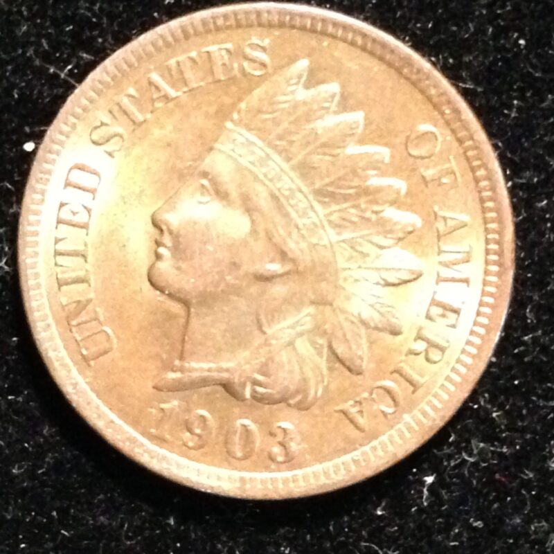 1903 Indian Cent F