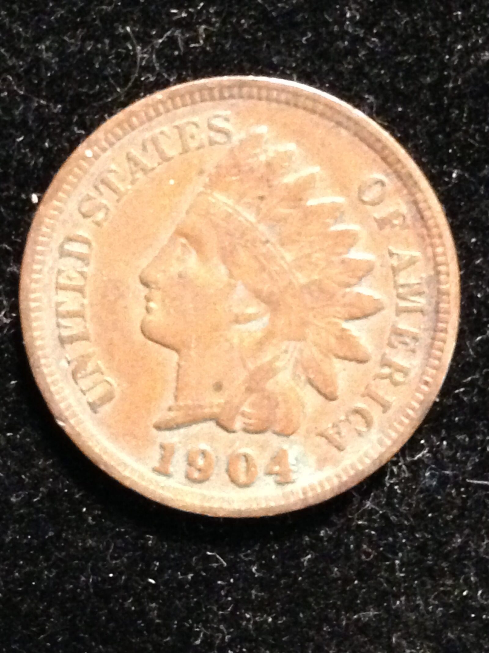 1904 Indian Cent XF