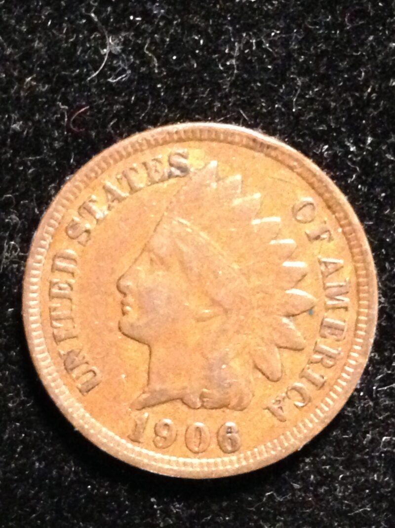 1906 Indian Cent XF