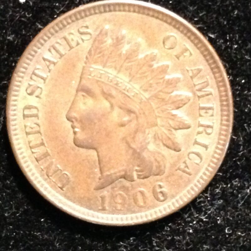 1906 Indian Cent AU