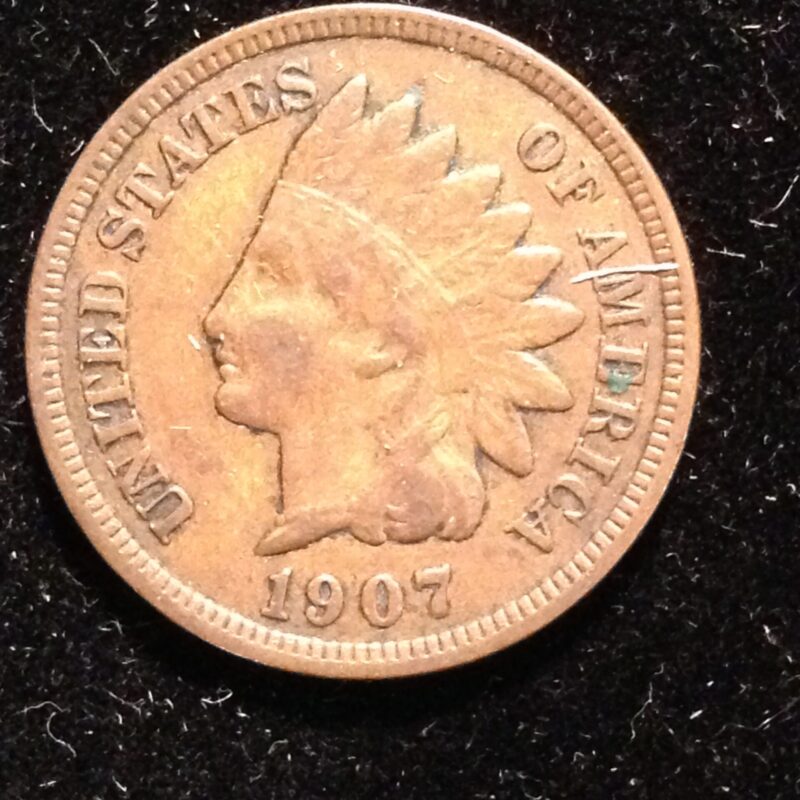 1907 Indian Cent XF
