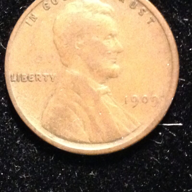 1909 VDB Lincoln Cent F