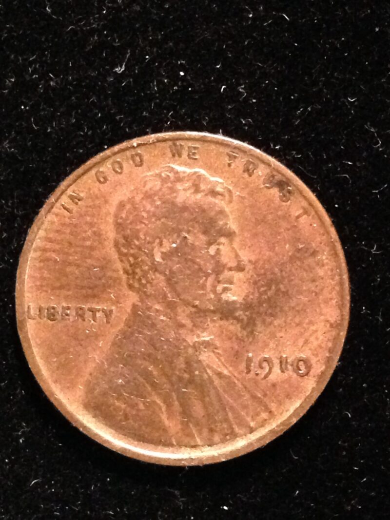 1910 Lincoln Cent XF