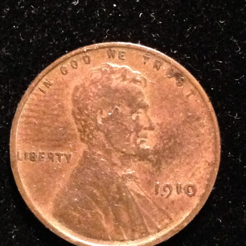 1910 Lincoln Cent XF