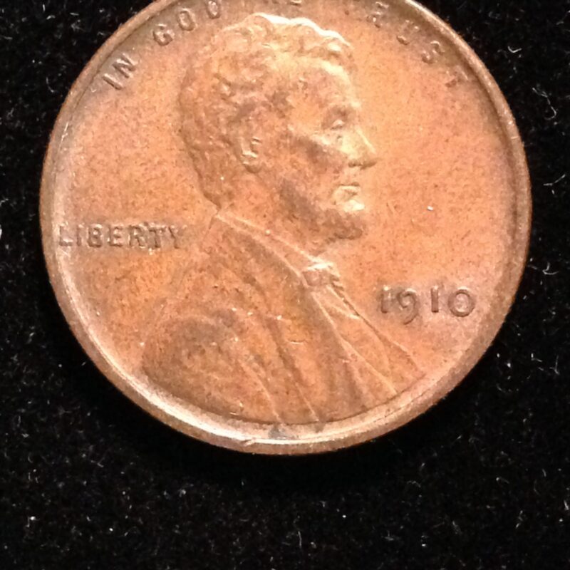 1910 Lincoln Cent AU