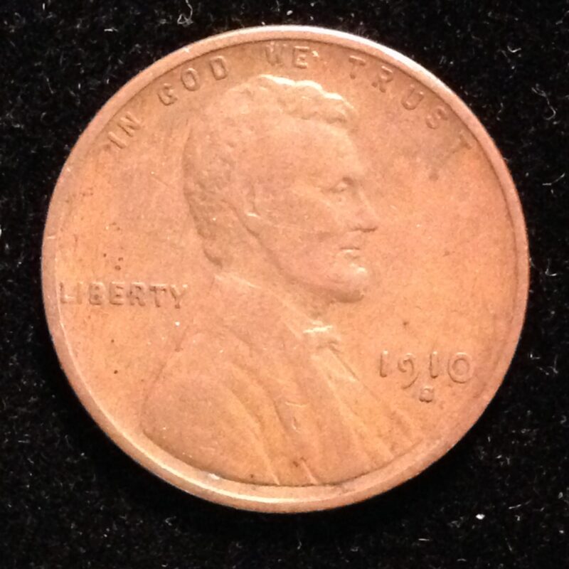1910-S Lincoln Cent VF