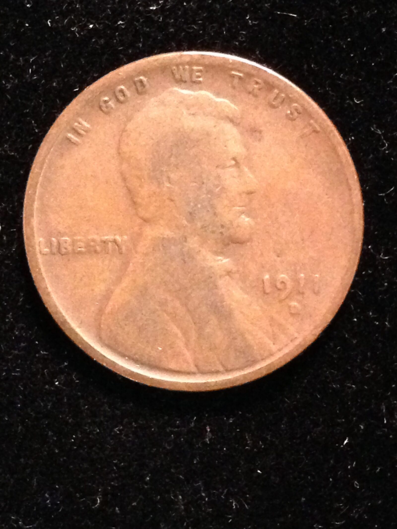 1911-D Lincoln Cent VG